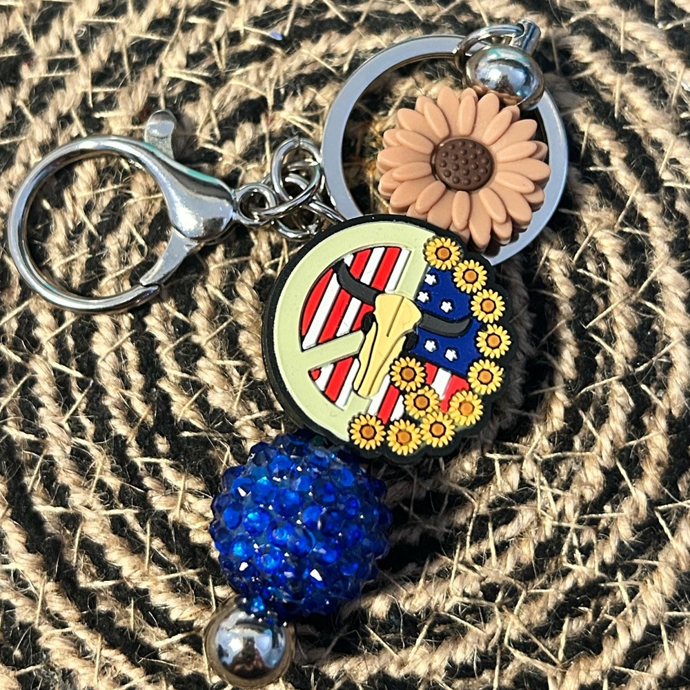 Patriotic Keychain